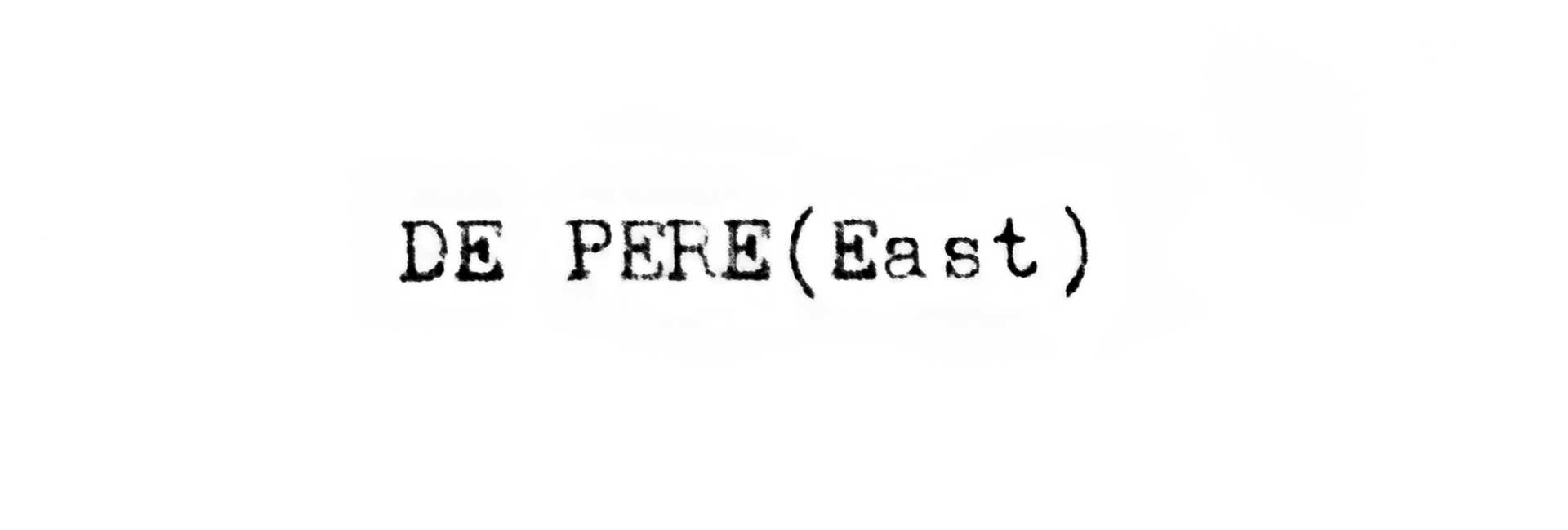 De Pere (East)